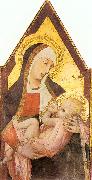 Ambrogio Lorenzetti Nursing Madonna oil painting on canvas